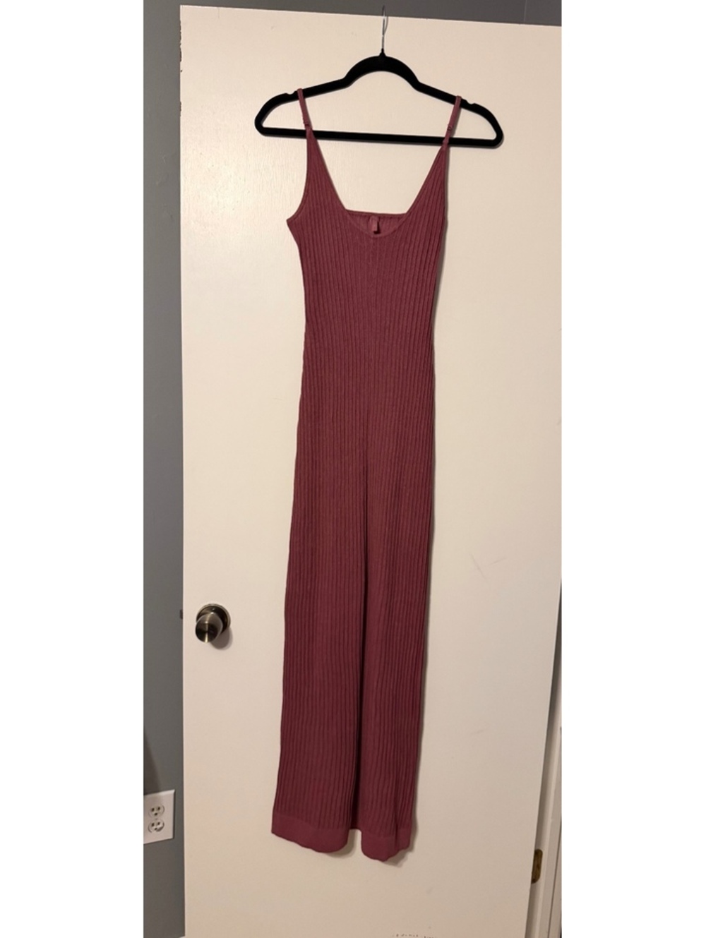 SKIMS Sheer Knit Long Cami Dress, Size XL